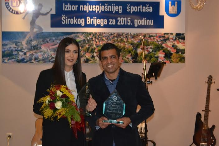 Marija Ivanković , Wagner Lago Santos , Široki Brijeg, sportaši, najbolji sportaši