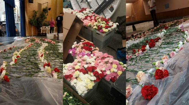 Valentinovo, cvijeće, pokon