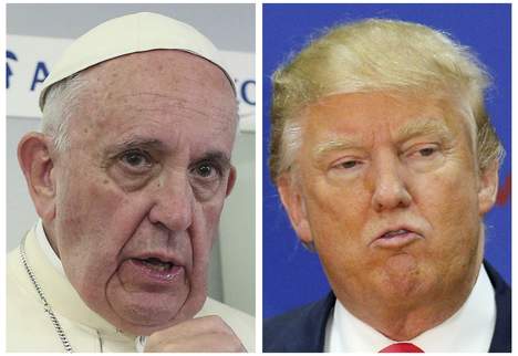 Donald Trump, Sveti Otac, Papa Franjo