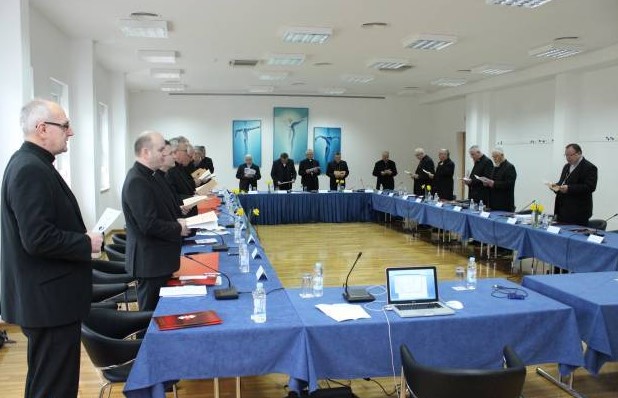 Kardinal Vinko Puljić, biskup Ratko Perić