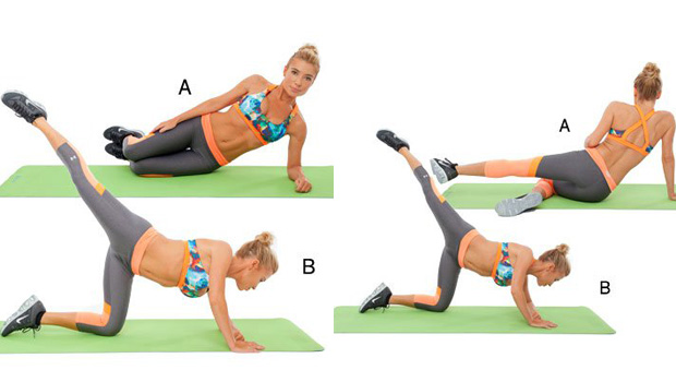 čvrsta stražnjica, vježbe