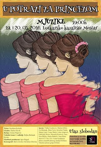 dječiji mjuzikl, u potrazi za princezom