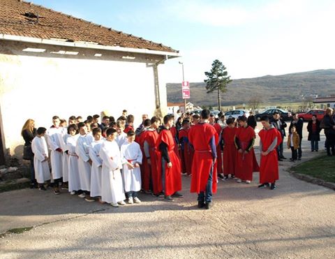 Kočerin, put križa