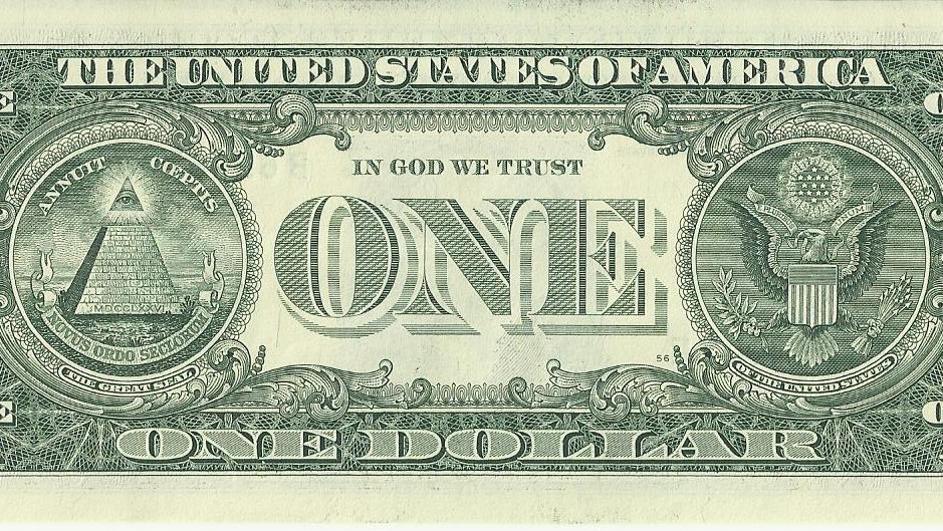 Amerika, dolar, piramida