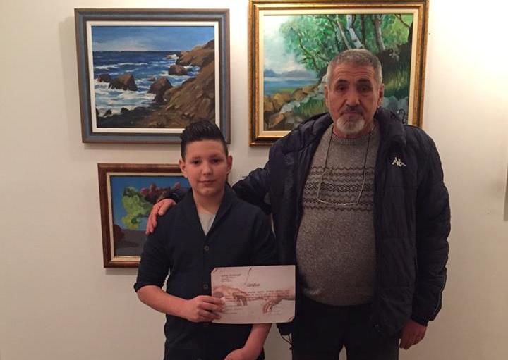 Gabrijel Božić, slikar, slike