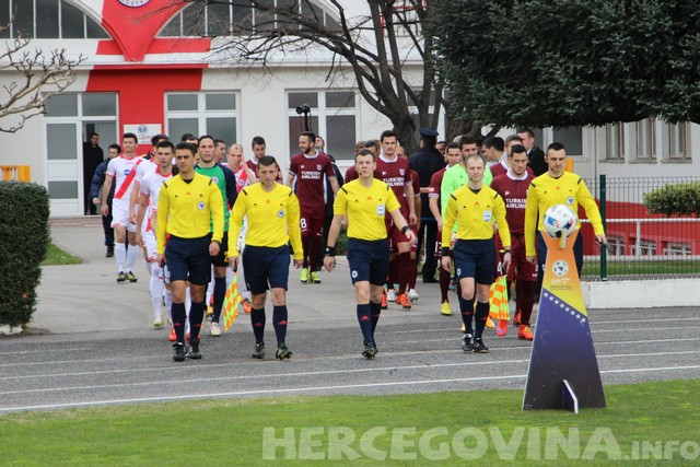 Stadion HŠK Zrinjski, kladionica, FK Sarajevo iz Sarajeva, sudačka pogrška