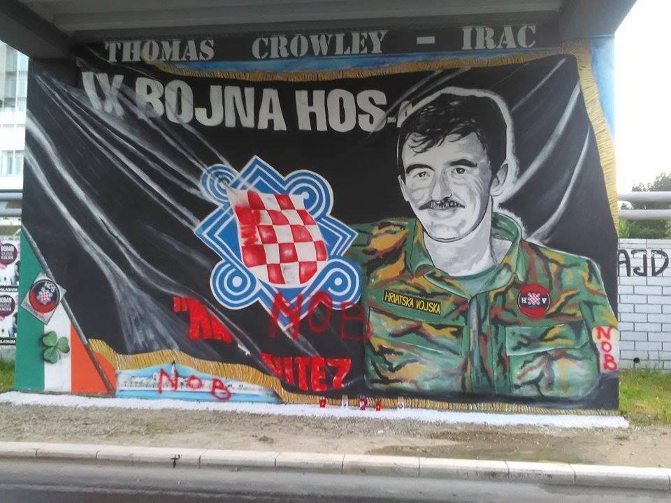 Thomas Crowley, hos, mural, Split