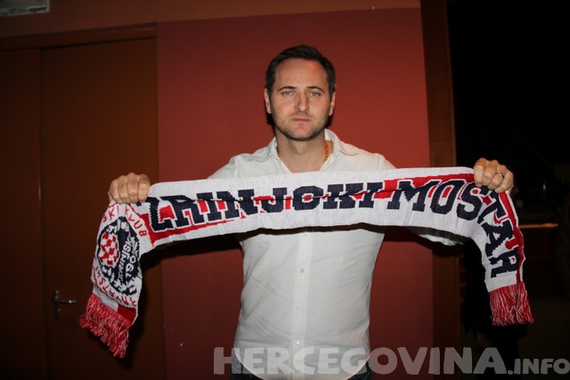 Josip Šimunić, Stadion HŠK Zrinjski, Živjet će u nama dok Neretva teče, Živjet će u nama dok Neretva teče, HŠK Zrinjski