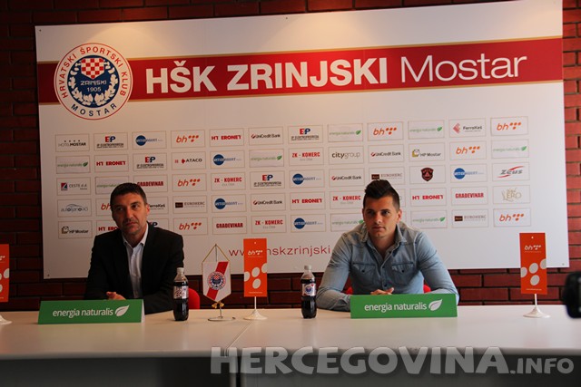 Stadion HŠK Zrinjski, nogomet, Goran Zakarić, Vinko Marinović
