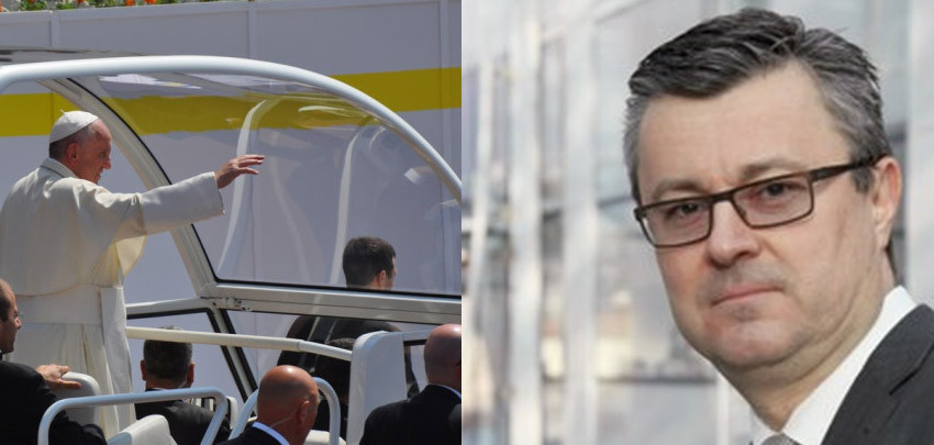  Tihomir Orešković, Papa Franjo u BiH , Papa Franjo