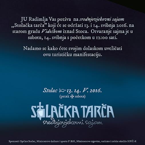 Stolačka tarča - srednjovjekovni sajam, Stolac, Stolački vitezovi