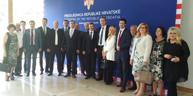 HDZ RH, Kolinda Grabar Kitarović, susret