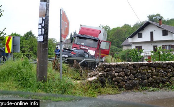 Grude, teška prometna nesreća