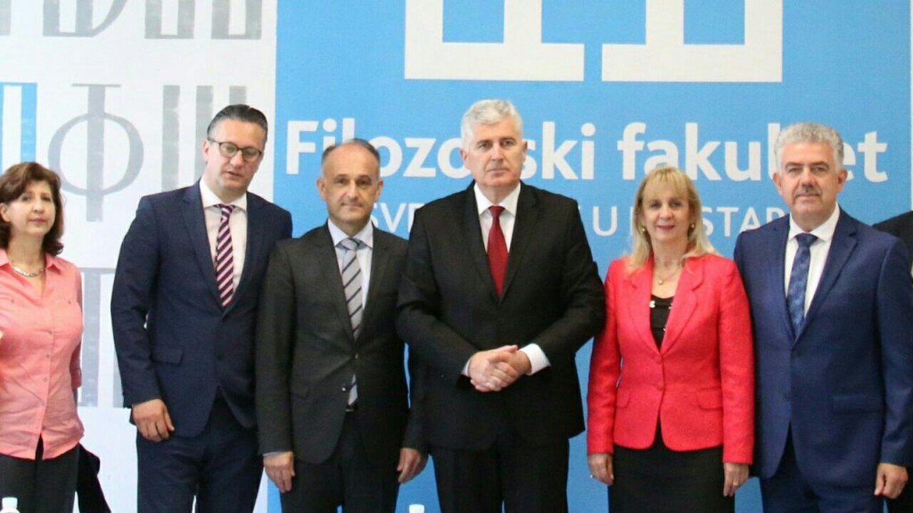 dr. Dragan Čović, FPMOZ, sveučilište, Sveučilište Mostar, Mario Vasilj