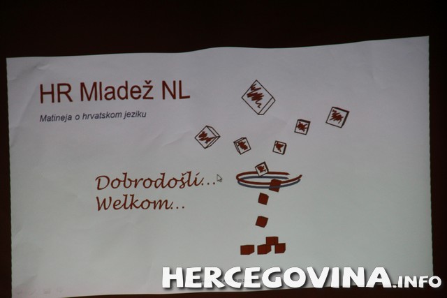 Andrea Gustović-Ercegovac, HR Mladež NL, Veleposlanstvo RH u Den Haagu, hrvatski jezik