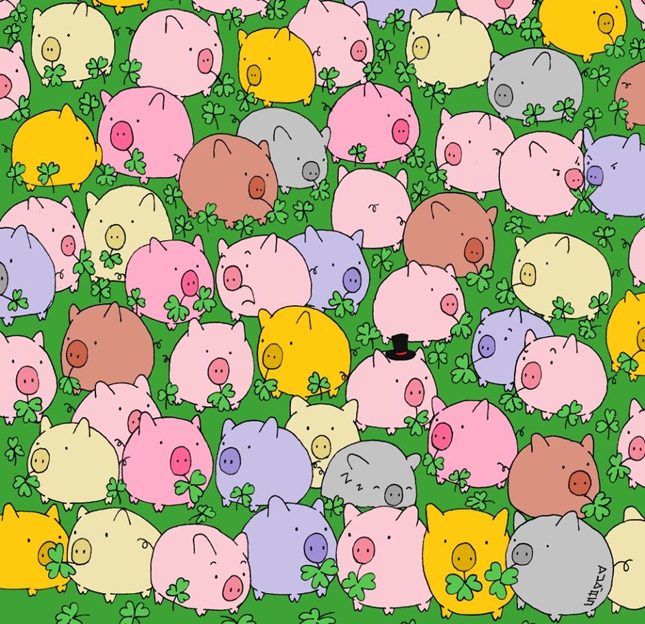 moć zapažanja , slika