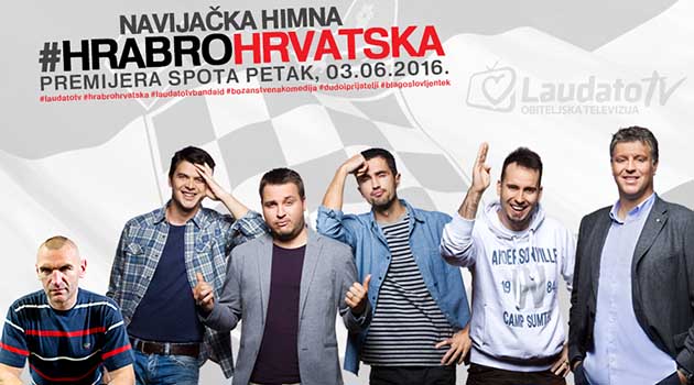 Hrabro Hrvatska, navijačka pjesma