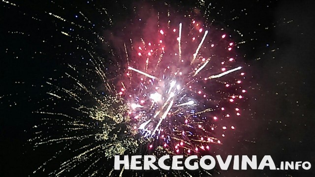 Mostar, vatromet, dan državnosti