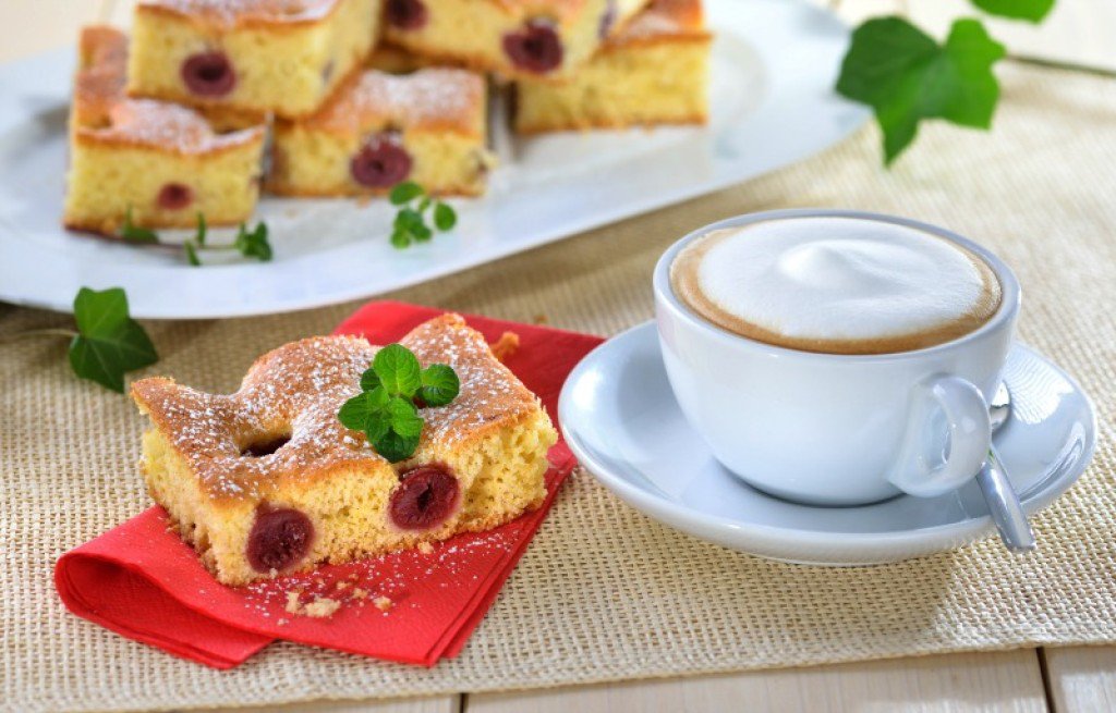 trešnje, kolač, recept