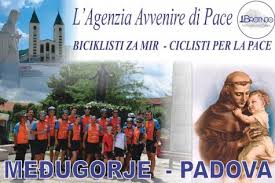 Biciklisti za mir: Biciklističko hodočašće Međugorje – Padova, Padova - Međugorje