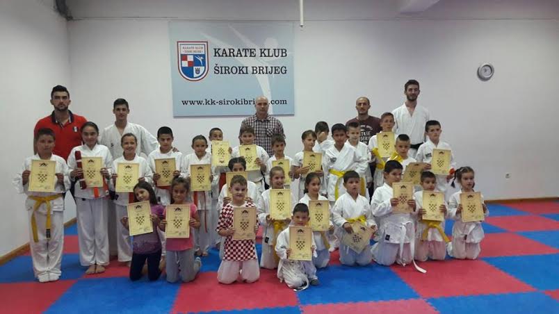 kk široki, karate, karate klub, polaganje