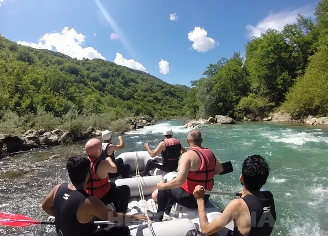 rafting