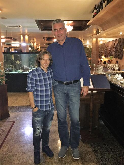 Luka Modrić, Stojko Vranković