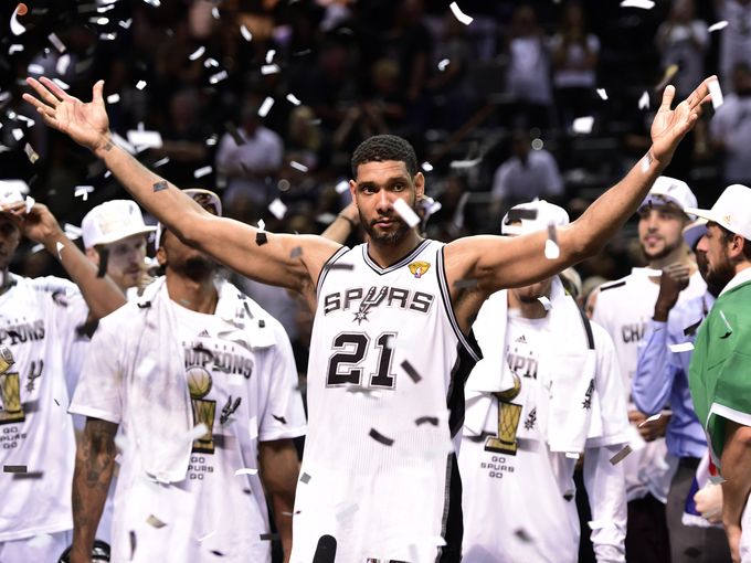 Tim Duncan, NBA liga , San Antonio Spurs
