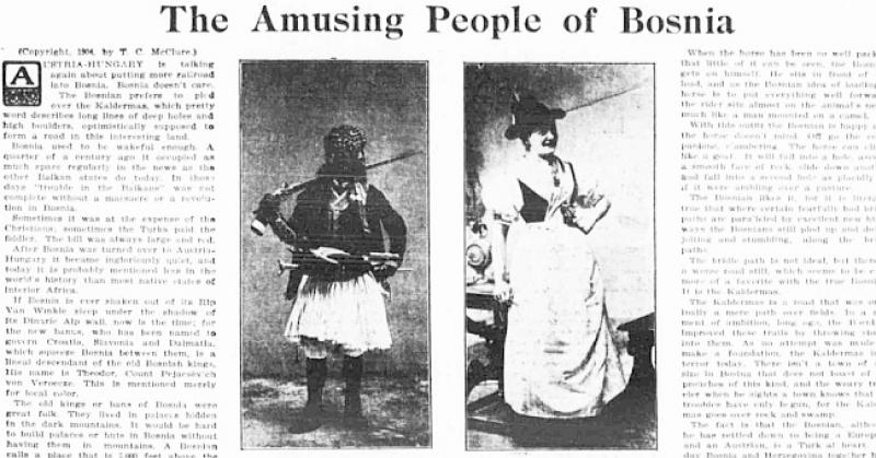 Bosanci, list Omaha Daily Bee 