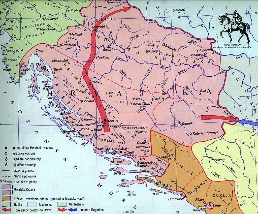 kralj tomislav, knez Primorske Hrvatske ,  o hrvatskim vladarima