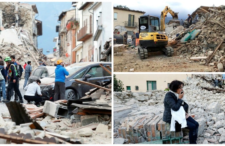 potres, italija, italija, potres Italija, Humanitarna akcija