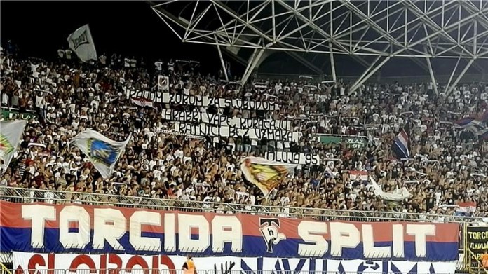 oluja, Torcida, hajduk split torcida, Torcida, HNK Rijeka, HNK Hajduk