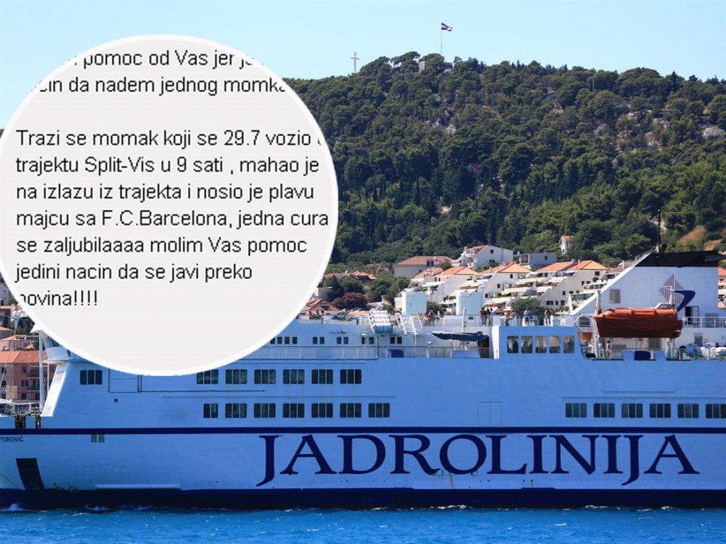 ljubav, potraga, trajekt