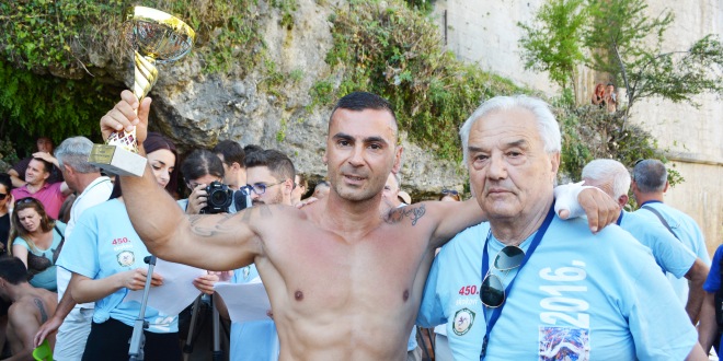 Emir Balić, Skokovi sa Starog mosta, Mostar