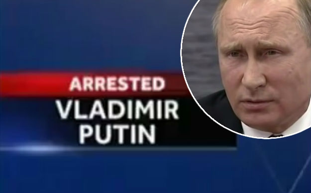 Vladimir Putin, Florida, uhićenje