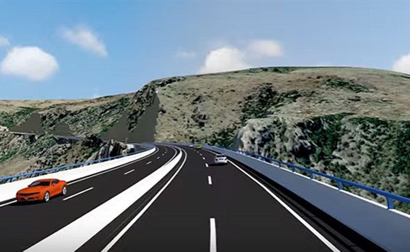 autocesta, autocesta 5c, Počitelj, most počitelj, ceste, izgradnja ceste  , remont i modernizacija