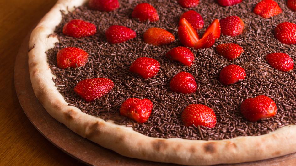 pizza, slatko, jagode, recept