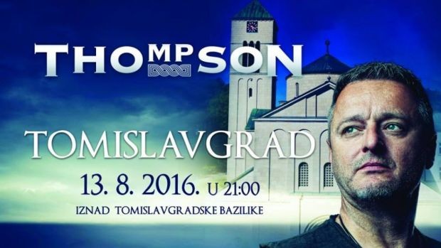 Marko Perković Thompson, Humanitarni koncert, Tomislavgrad