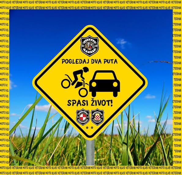Moto klub Veterani - Croatia, škola, oprez