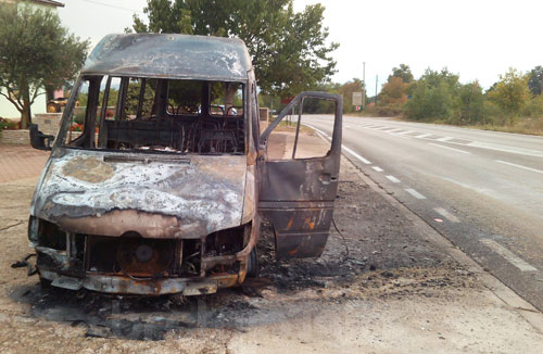 Čitluk, požar, kombi