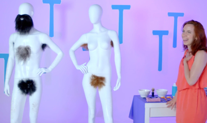 žene, muškarci, dlake