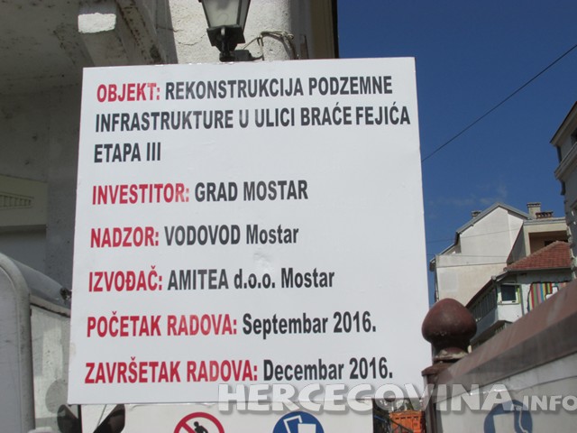 Mostar, fejićeva ulica