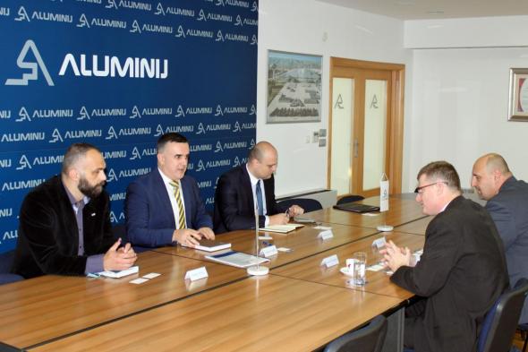 aluminij, Aluminij Mostar, posjet