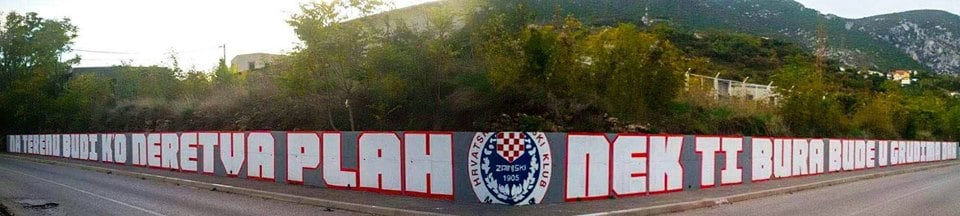 Stadion HŠK Zrinjski, grafit