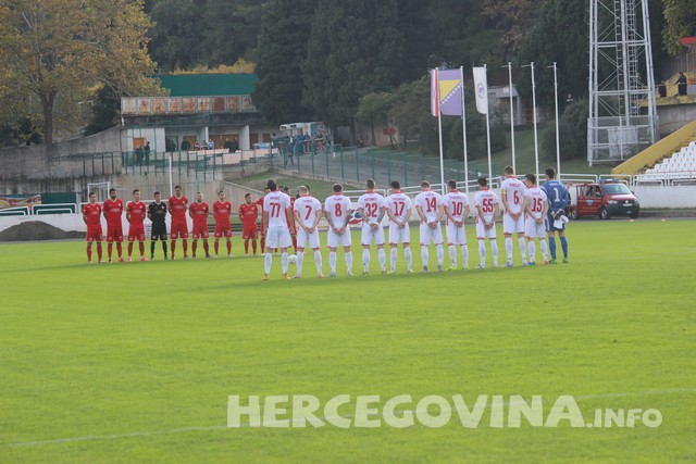Stadion HŠK Zrinjski, minuta šutnje