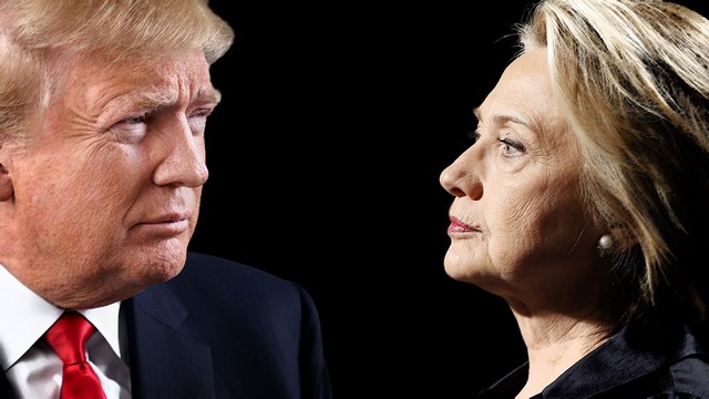 Hillary Clinton, Donald Trump