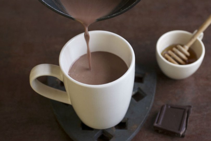 vruća čokolada, recept, Crveno vino