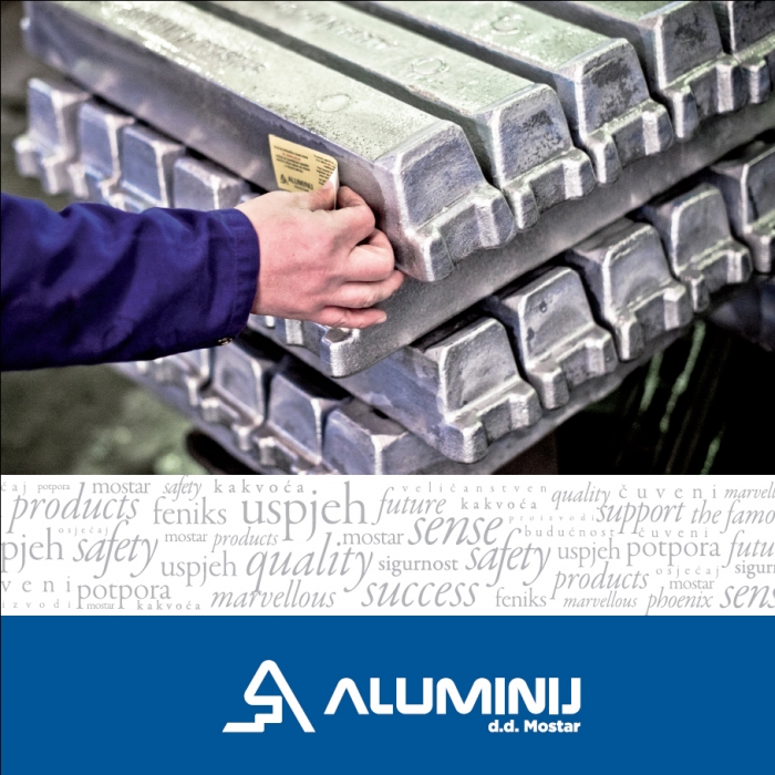 Aluminij Mostar, aluminij, mostarski aluminij, brošura