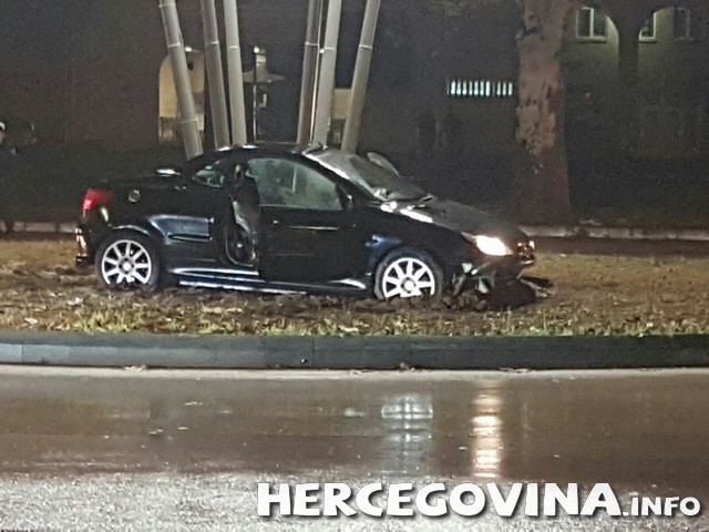 prometna nezgoda, Rondo Mostarski