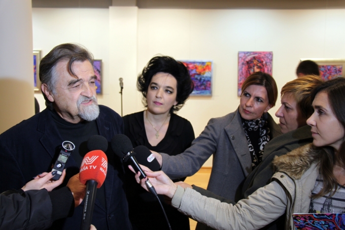 Galerija Aluminij, aluminij izložba, Josip Botteri Dini